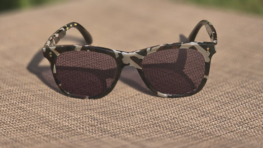 TOMS Fitzpatrick Sunglasses Havana Camo One for One Polarized