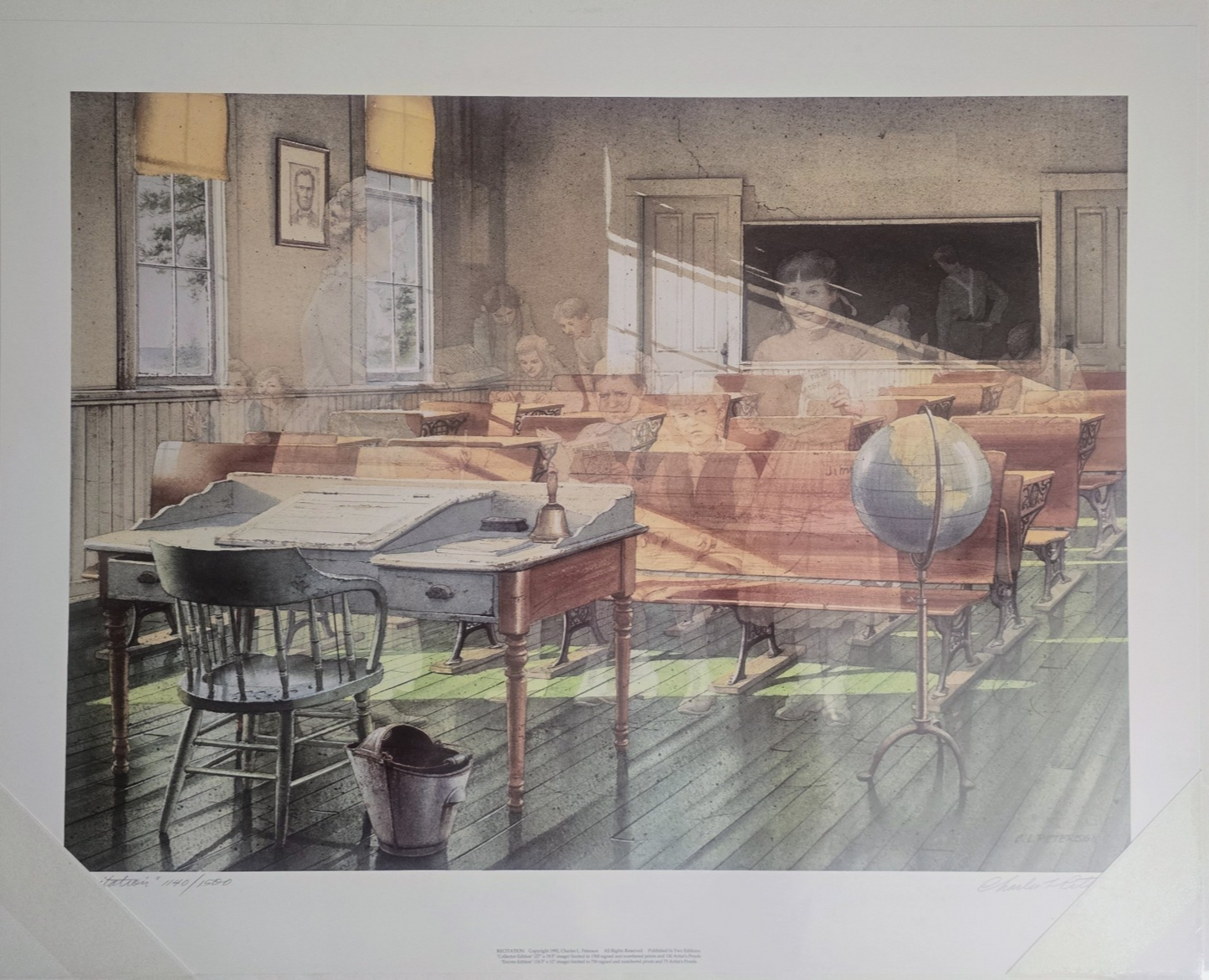 Charles L Peterson Recitation - Signed & Numbered Print