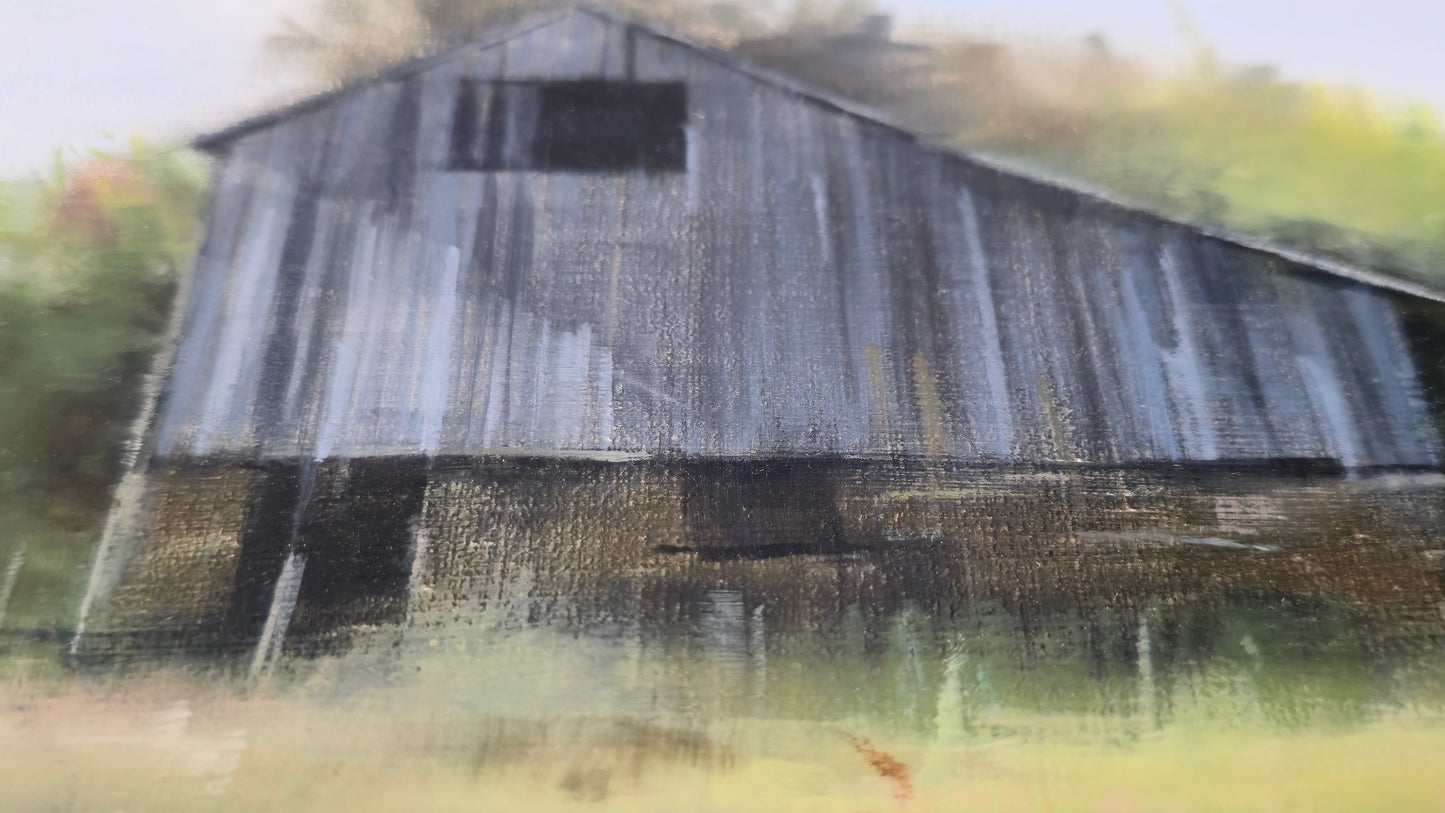 Michael DeFrancesco Original Oil Painting "The Mormon Farm"