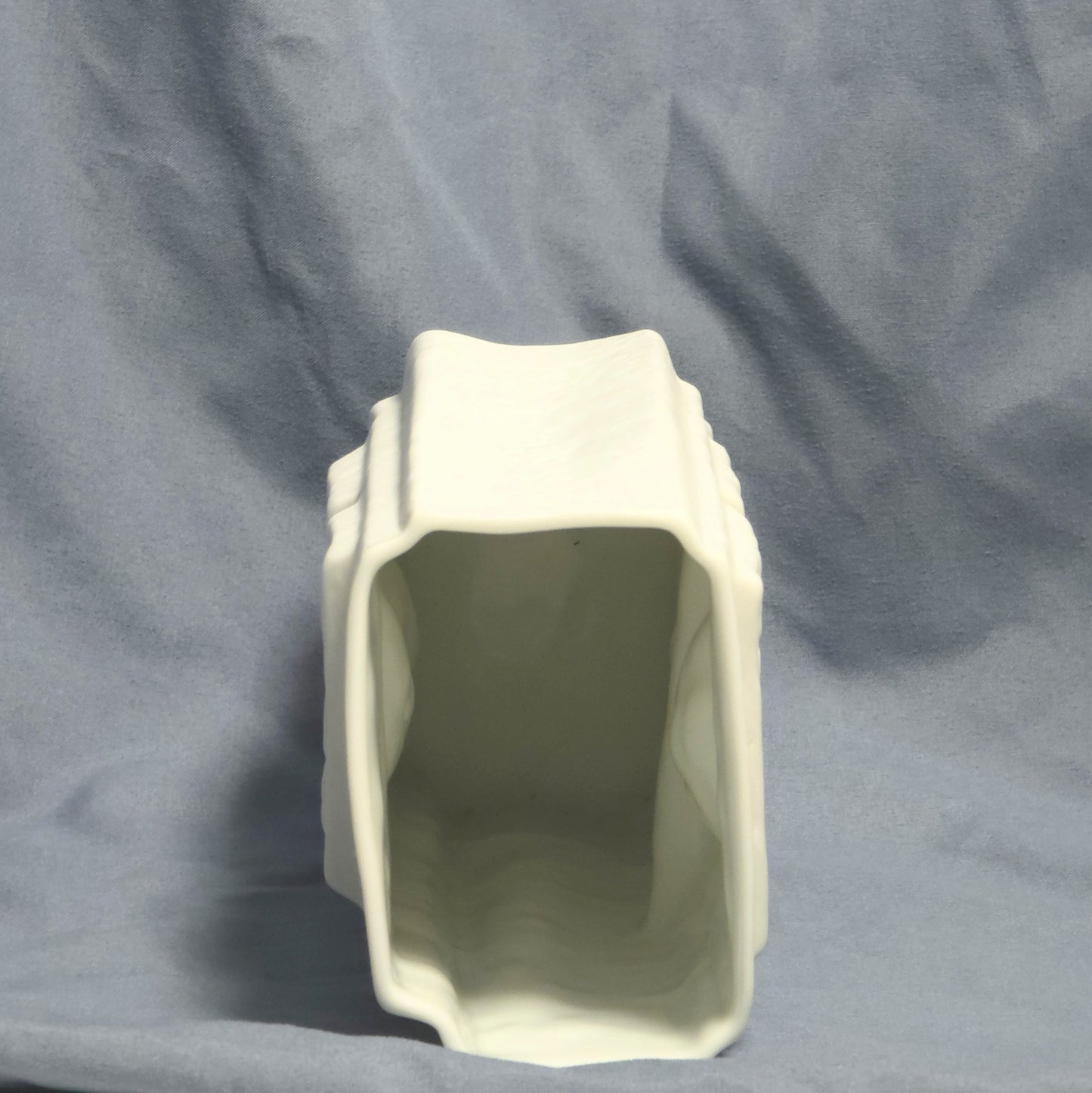 White Bisque Relief Vase by Martin Freyer for Rosenthal