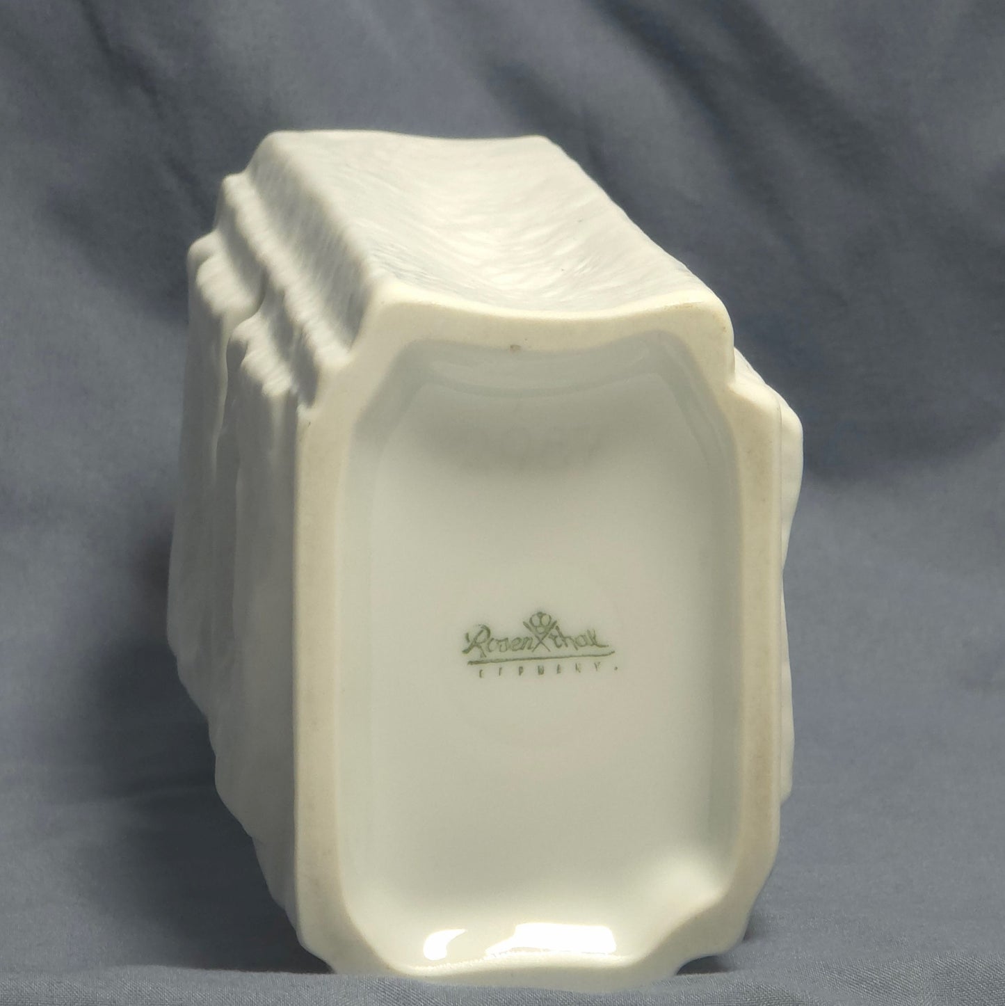 White Bisque Relief Vase by Martin Freyer for Rosenthal