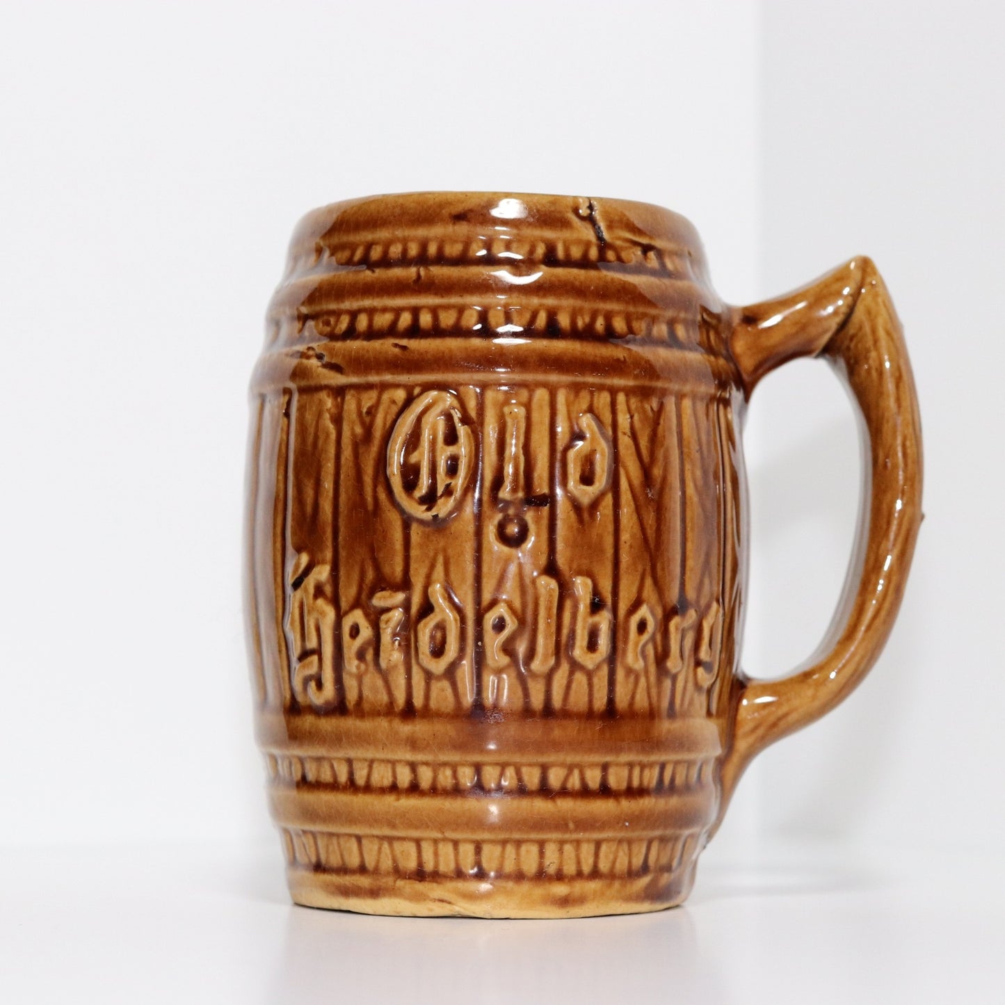Old Heidelberg Stoneware Mugs - Set of 3