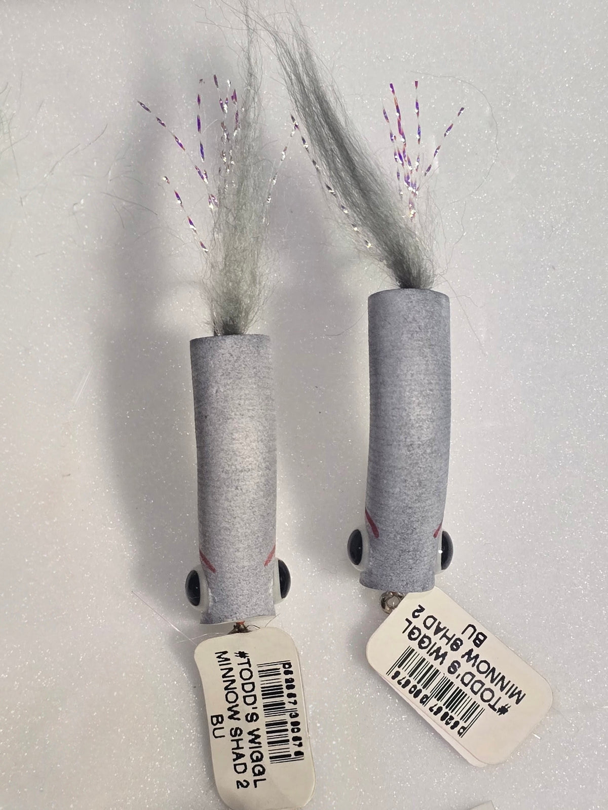Lot of 10 Fly Fishing Lures in Padded Case